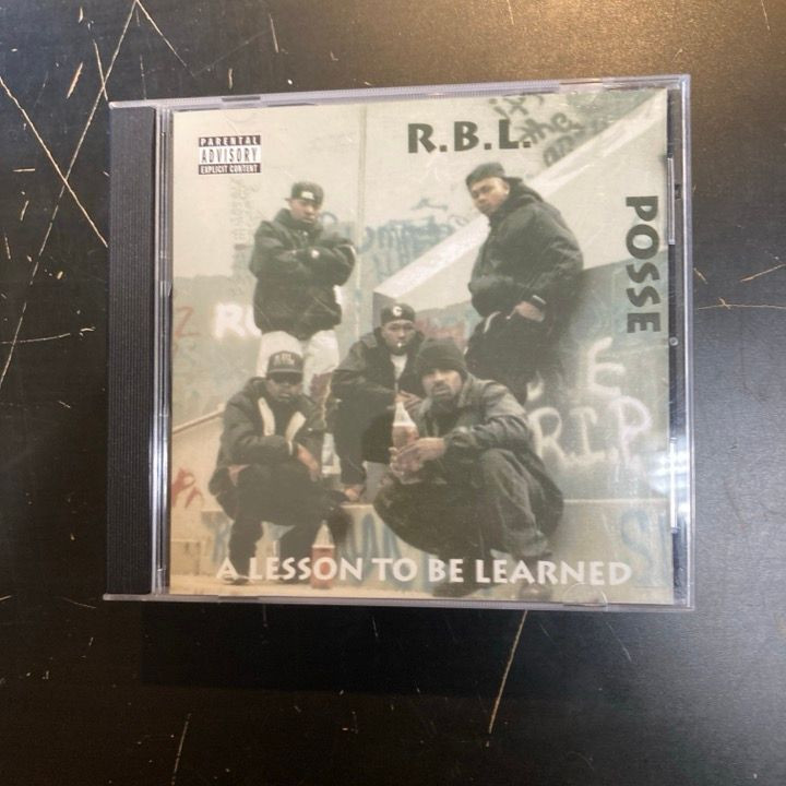 R.B.L. Posse - A Lesson To Be Learned CD (VG+/M-) -hip hop-